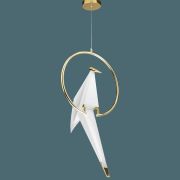 Светильник подвесной светодиодный декоративный BIRDIE 415х1200 4000 зол. Ritter 51603 7