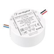Блок питания ARPJ-SP-40300-PFC-TRIAC-R (12Вт 20-40В 300мА) IP65 пластик Arlight 047588