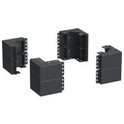 Уголок цоколя h=200мм черн. (уп.8шт) LINEA S ITK LS-BC05-B0-02