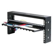 Организатор горизонтальный кабельный компактный на 19дюйм профили высота 0U DKC RNHZ