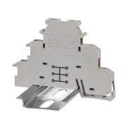 Клемма трехуровневая винтовой зажим 6 точек подключения 2.5кв.мм сер. DKC DKIDR-1.5-PV