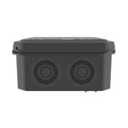 Коробка ответвительная с 8+2 кабельными вводами d20/20мм IP55 85х85х40мм черн. DKC 53785B