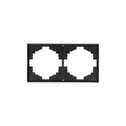 Рамка 2-м STRONG MIELE антрацит Kranz KR-78-0752-5