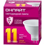 Лампа светодиодная 90 549 OLL-MR16-11-230-3К-GU5.3 PRO 90-240В ОНЛАЙТ 90549
