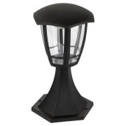 Светильник светодиодный садово-парковый ДТУ 07-8-003 Валенсия 1 8Вт 3000К IP44 6 гранный напольный черн. Эра Б0064200