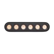 Светильник светодиодный трековый MTR16 1206 6Вт 3000К spot 36град. BL IP20 низковольтный Pro черн. JazzWay 5056251