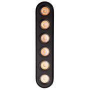 Светильник светодиодный трековый MTR16 1306R 6Вт 3000К spot 36град. BL IP20 низковольтный Pro черн. JazzWay 5056954