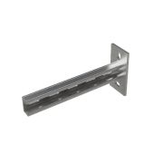 Консоль-Страт одиночная усиленная развернутая 41х21 L200 сталь 2.5мм КМ LO32076