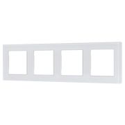 Рамка стеклянная FRM-GLARE-GS-4-WH Arlight 043802
