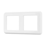 Рамка пластиковая FRM-VERSA-PL-2-WH Arlight 043776
