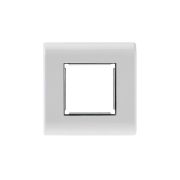 Панель лицевая 80х80 для модуля Mosaic метал. суппорт Rexant 03-0130