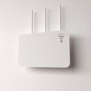 Держатель для хранения роутера с регулировкой размеров настенный бел. Rexant 38-0714