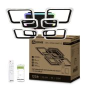 Светильник светодиодный ELEGANT ARIS-125RGB-SMART-WH 125Вт 3000-6500К 8800лм 230В 585х585х115мм ПУ бел. IN HOME 4690612051307