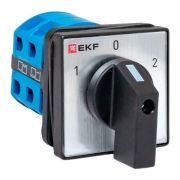 Переключатель кулачковый ПК-1-22 2п 25А «1-0-2» IP65 EKF pk-1-22-25-65