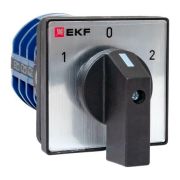 Переключатель кулачковый ПК-1-43 3п 32А «1-0-2» IP65 EKF pk-1-43-32-65