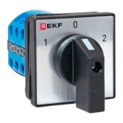 Переключатель кулачковый ПК-1-43 3п 10А «1-0-2» IP65 EKF pk-1-43-10-65