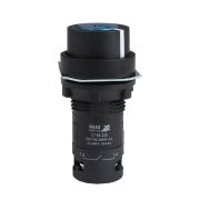 Переключатель 2 положения OptiSignal Compact D22 С7-SK-220 черн. с ключом 2НО XB7NG23 КЭАЗ 362143