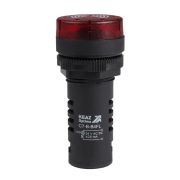 Зуммер с пульсирующим сигналом OptiSignal Compact D22 С7-B-B4FL красн. с подсветкой 24В AC/DC КЭАЗ 362172