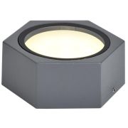Светильник 5204 GX53 IP65 уличный потолочный сер. IEK LT-UPU0-5204-GX53-1-K03
