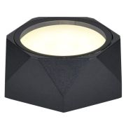 Светильник 5304 GX53 IP65 уличный потолочный черн. IEK LT-UPU0-5304-GX53-1-K02