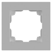 Рамка 1-м СП Accent 6-501-03 алюм. Intro Б0063742