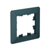Рамка 1-м AtlasDesign Air изумруд/дым. черн. SE ATN220801