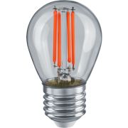Лампа светодиодная 95 140 NLL-F-G45-5-230-R-E27 для гирлянд БелтЛайт красн. NAVIGATOR 95140