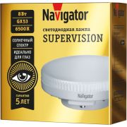 Лампа светодиодная 95 431 NLL-GX53-8-230-6.5K-SV NAVIGATOR 95431