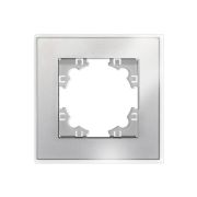 Рамка 1-м Афина стеклянная серебр. UNIVersal 2266