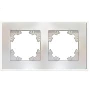 Рамка 2-м Афина стеклянная жемчуж. UNIVersal 2261