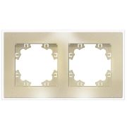 Рамка 2-м Афина стеклянная зол. UNIVersal 2291