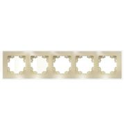 Рамка 5-м Афина стеклянная зол. UNIVersal 2294