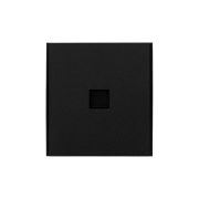 Розетка компьютерная СП STRONG MIELE RJ45 кат.6 антрацит Kranz KR-78-0724-5