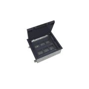 Люк MultiDesk MDK10 на 12мод. IP40 с монтажной коробкой для бетонных полов SE MDK10212