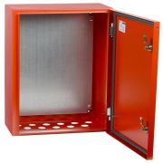 Щит с монтажной панелью ЩМП-1-0 У2 IP54 RAL 3020 (395х310х220мм) красный | IND-YKM40-01-54 | IEK