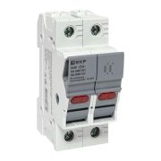 Предохранитель-разъединитель DF 10х38 2Р (тип ПВЦ)  | df102-e | EKF