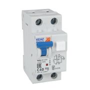 Выключатель автоматический дифференциального тока OptiDin D63-22C25-A-У3 6кА (2P, C25, 30mA) | 333144 | КЭАЗ