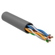 Витая пара U/UTP 5E 4х2х24AWG LSZH нг(А)-HF серый (305м) РФ/Т | LC1-C5E04-121-T-R | ITK
