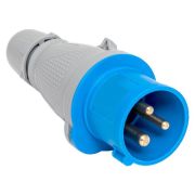 Вилка переносная 013 2Р+РЕ 16А 220В IP44 EKF PROXIMA | ps-013-16-220-PRO | EKF