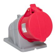 Розетка стационарная наружная 124 3Р+РЕ 32А 380В IP44 EKF PROXIMA | ps-124-32-380-PRO | EKF