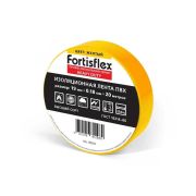 Изолента ПВХ Heavy Duty 19х0.18х20 желтая | 90819 | Fortisflex