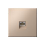 ArtGallery Песочный Розетка компьютерная RJ45, кат. 6A, механизм | GAL001286 | SE