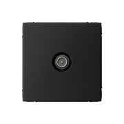 ArtGallery Карбон Розетка TV оконечная 1DB, механизм | GAL001091 | SE