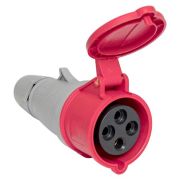 Розетка переносная 224 3P+PE 32А 380В IP44 EKF PROXIMA | ps-224-32-380-PRO | EKF