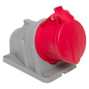 Розетка стационарная наружная 114 3Р+РЕ 16А 380В IP44 EKF PROXIMA | ps-114-16-380-PRO | EKF