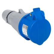 Розетка переносная 213 2Р+РЕ 16А 220В IP44 EKF PROXIMA | ps-213-16-220-PRO | EKF