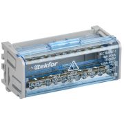 TEKFOR Шины на DIN-рейку (кросс-модуль) ШНК 2х11 L+PEN | TF-DN10-2-11-050 | IEK