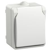 FORS Розетка с з/к/ш О/У 16А IP54 РСб20-3-ФБ Белый | ERS12-K01-16-54-DC | IEK