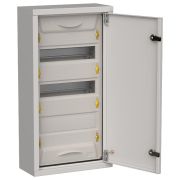 TITAN 5 Корпус металлический ЩРн-36 (1х36) 585х310х140 IP31 сер | TI5-50-N-036-31-7035 | IEK