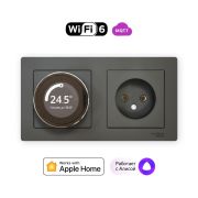 Термостат для теплого пола Lytko 100 Black+black